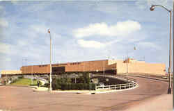 Front View Of The Houston International Airport Texas Postcard Postcard