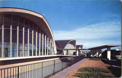 Airport Terminal Building Postcard