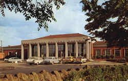 Norfolk And Western Train Station Postcard