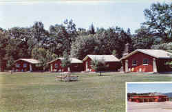 Camp Meade Motor Court Postcard