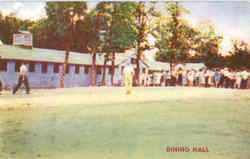 Dining Hall Columbia, TN Postcard Postcard