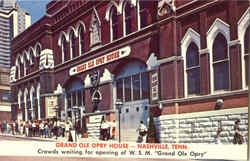 Grand Ole Opry House Postcard