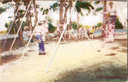 Playgrounds Columbia, TN Postcard Postcard