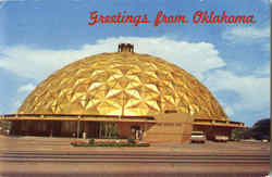 Greetings From Oklahoma, Citizens National Bank Postcard