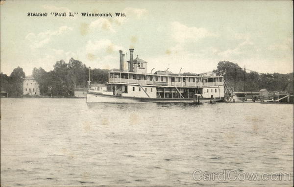 Steamer Paul L. Winneconne Wisconsin