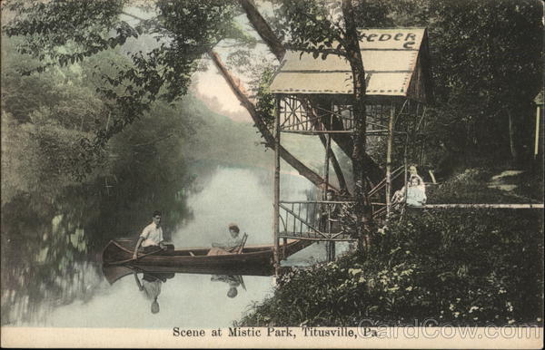 Scene at Mistic Park Titusville Pennsylvania