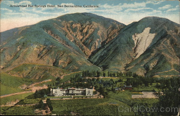 Arrowhead Hot Springs Hotel San Bernardino California