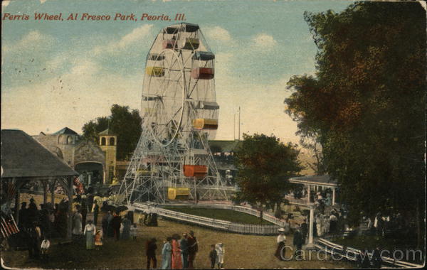 Ferris Wheel, Al Fresco Park Peoria Illinois
