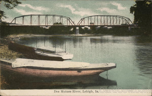 Des Moines River Lehigh Iowa