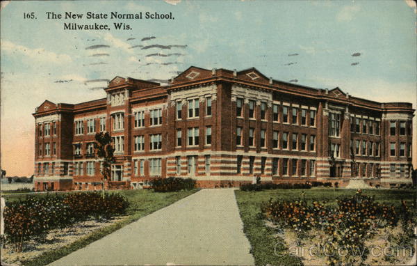 The New State Normal School Milwaukee Wisconsin