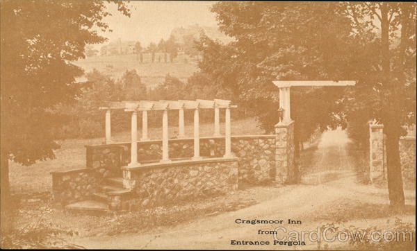 Cragsmoor Inn from Entrance Pagoda New York