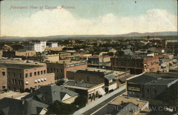 Panoramic View of Tucson, Arizona