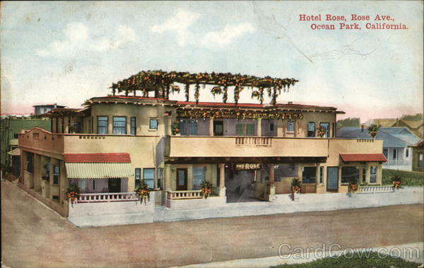 Hotel Rose Ocean Park California