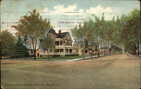 Passaic and Lafayette Avenues New Jersey