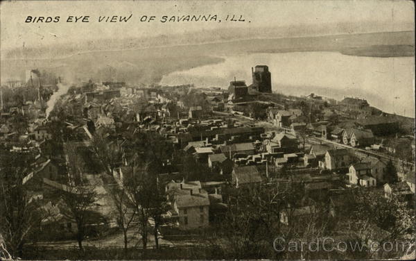 Birds Eye View Savanna Illinois