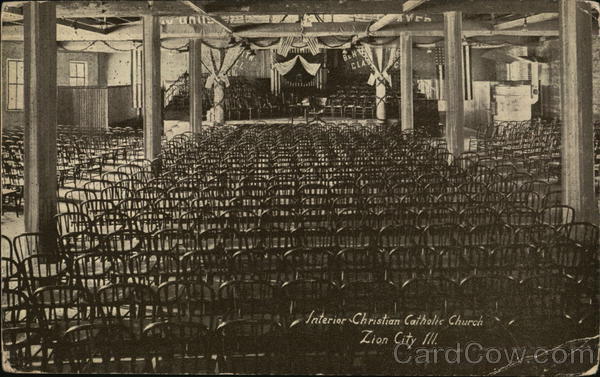 Interior Christian Catholic Church Zion Illinois