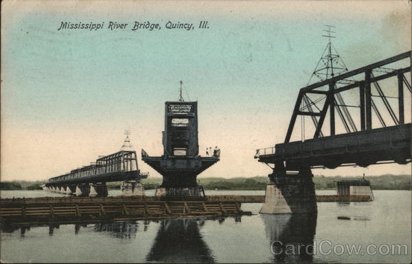 Mississippi River Bridge Quincy Illinois