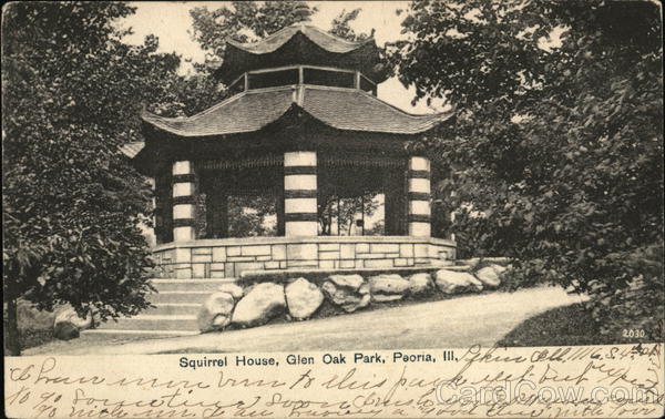 Squirrel House, Glen Oak Park Peoria Illinois
