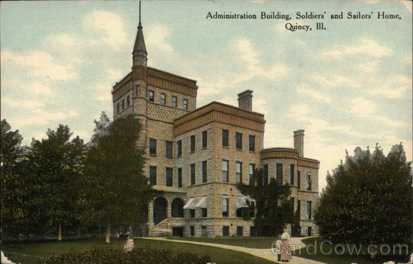 Soldiers and Sailors Home - Administration Building Quincy Illinois