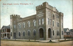 Boys Brigade Armory Wilmington, NC Postcard Postcard Postcard