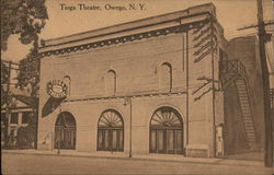 Tioga Theatre Postcard