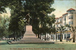 St. James Hotel and McKinley Monument, St. James Park St. James Hotel and McKinley Monument, St. James Park