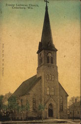 Trinity Lutheran Church Cedarburg, WI Postcard Postcard Postcard