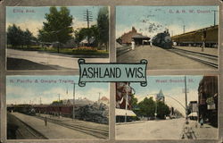 Greetings from Ashland Postcard