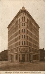 The First National Bank Building Oakland, CA Postcard Postcard Postcard