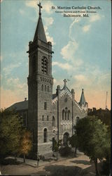 St. Martins Catholic Church Baltimore, MD Postcard Postcard Postcard