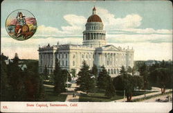 State Capitol Sacramento, CA Postcard Postcard Postcard