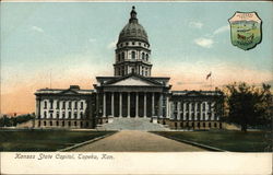 Kansas State Capitol Topeka, KS Postcard Postcard Postcard