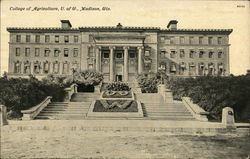 College of Agriculture, U. of W. Madison, WI Postcard Postcard Postcard