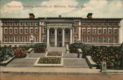 Agricultural Building, University of Wisconsin Postcard