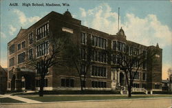 High School Madison, WI Postcard Postcard Postcard