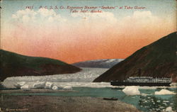 PCSS Co. Excursion Steamer "Spokane", Taku Glacier Juneau, AK Postcard Postcard Postcard