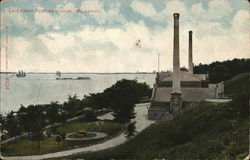 Lake Front Pumping Station Milwaukee, WI Postcard Postcard Postcard