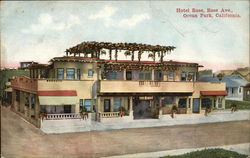 Hotel Rose Ocean Park, CA Postcard Postcard Postcard