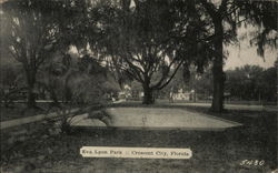 Eva Lyon Park Crescent City, FL Postcard Postcard Postcard