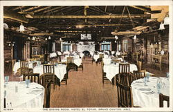The Dining Room, Hotel El Tovar Grand Canyon National Park, AZ Postcard Postcard Postcard