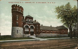 Armory Co. K 2nd Reg't N.G.N.Y. Postcard