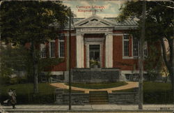 Carnegie Library Kingston, NY Postcard Postcard 