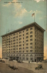 Jefferson Hotel Peoria, IL Postcard Postcard Postcard