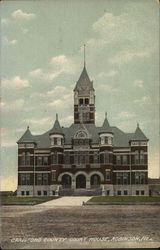 Crawford County Courthouse, Robinson, Ill. Postcard