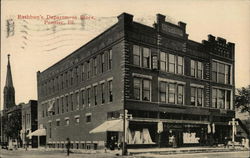 Rathbun's Department Store Pontiac, IL Postcard Postcard Postcard