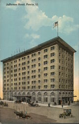 Jefferson Hotel Peoria, IL Postcard Postcard Postcard