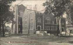 First M. E. Church Princeton, IL Postcard Postcard Postcard