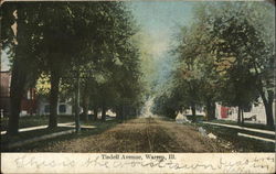 Tisdell Avenue Warren, IL Postcard Postcard Postcard