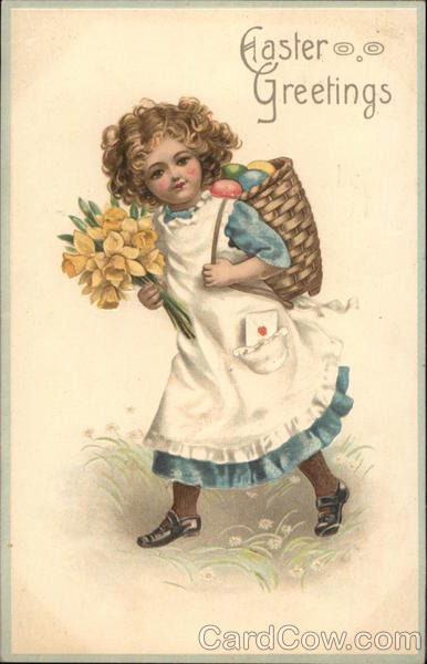 Easter Greetings With Children