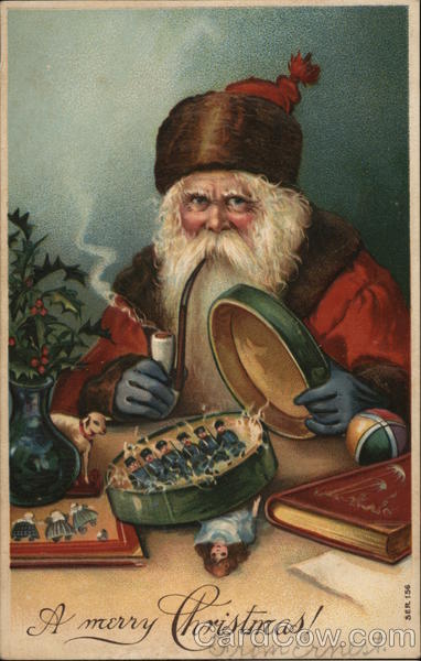 A Merry Christmas! Santa Claus